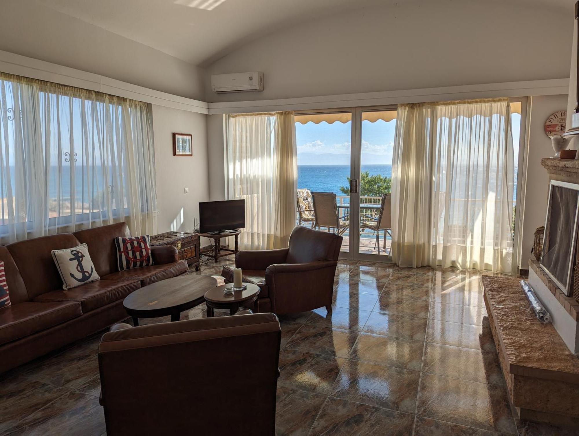 Sea View Apartment With Swimning Pool Mesongí Buitenkant foto